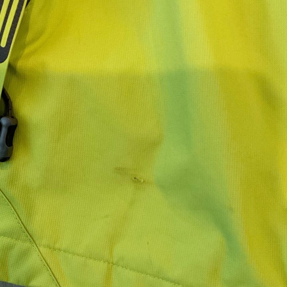 Diamond Supply Co. Lime Green and Charcoal Women’s Raincoat Size XS - Picture 13 of 16